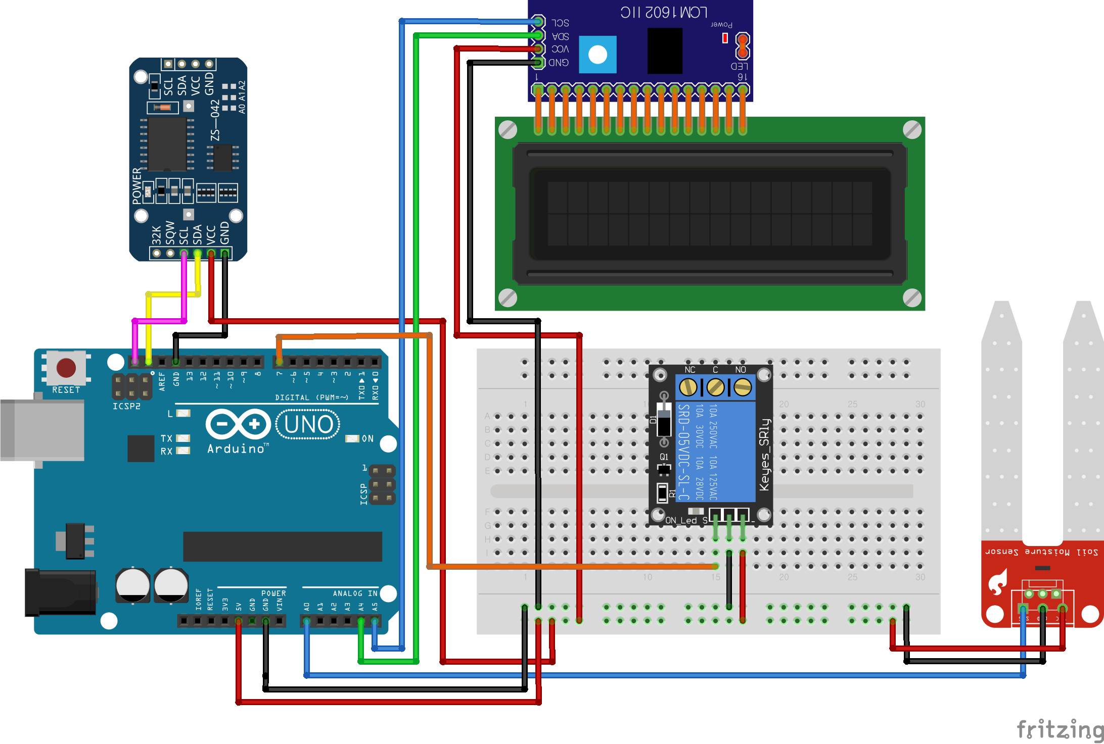 Arduino+LCD+WaterSensor+RTC+Relay · Issue #13 · choyoungyeol/Arduino ...
