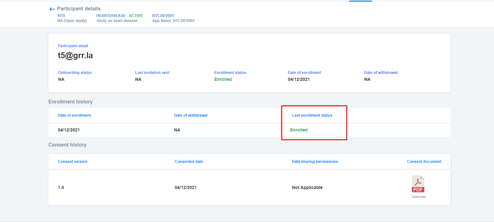 [PM] Participant details page > UI issues · Issue #3443 ...