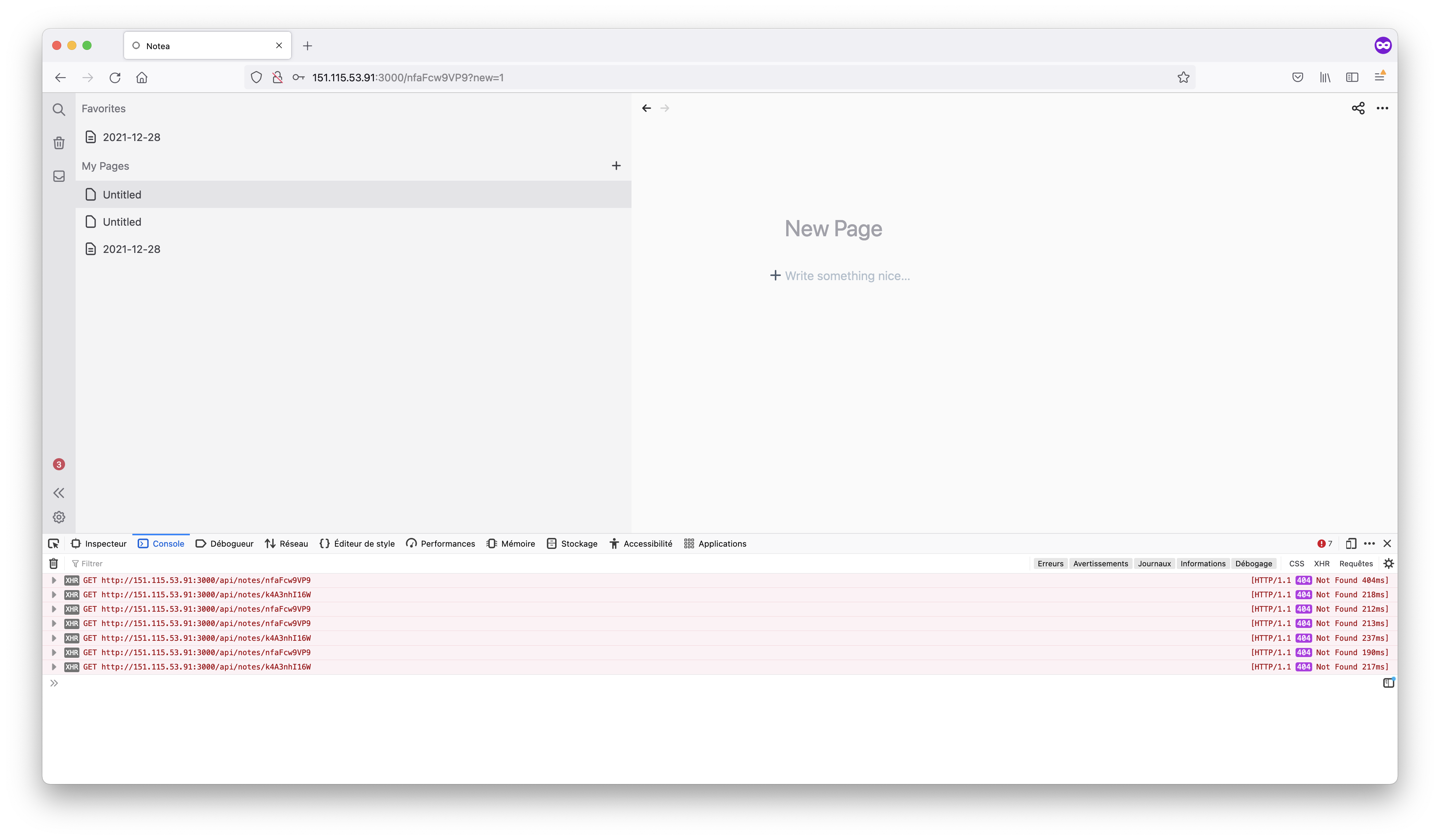 notea s3 scaleway issue
