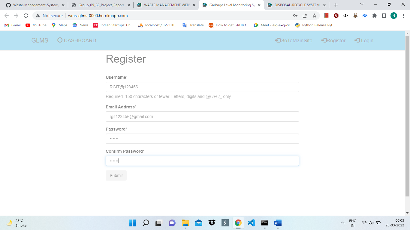 GitHub - naitikjain19/Waste-Management-System: Waste Management System
