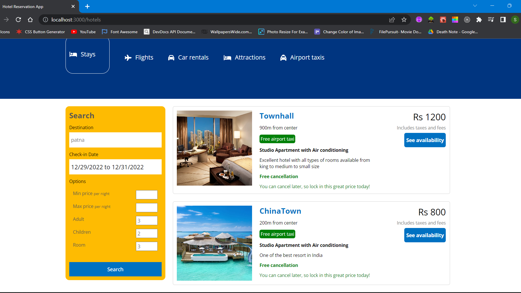 GitHub - Saurabh-Shivam/Hotel_Booking_Site: This is a MERN stack based ...
