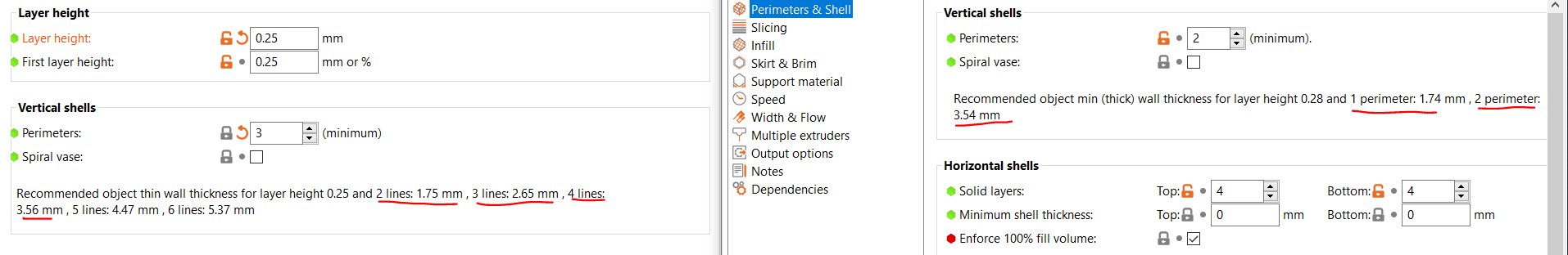 [request] wall thickness recommendations · Issue #822 · supermerill ...