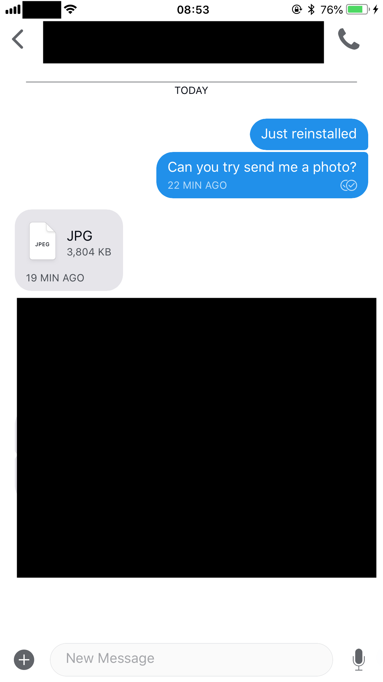 chat jpeg issue