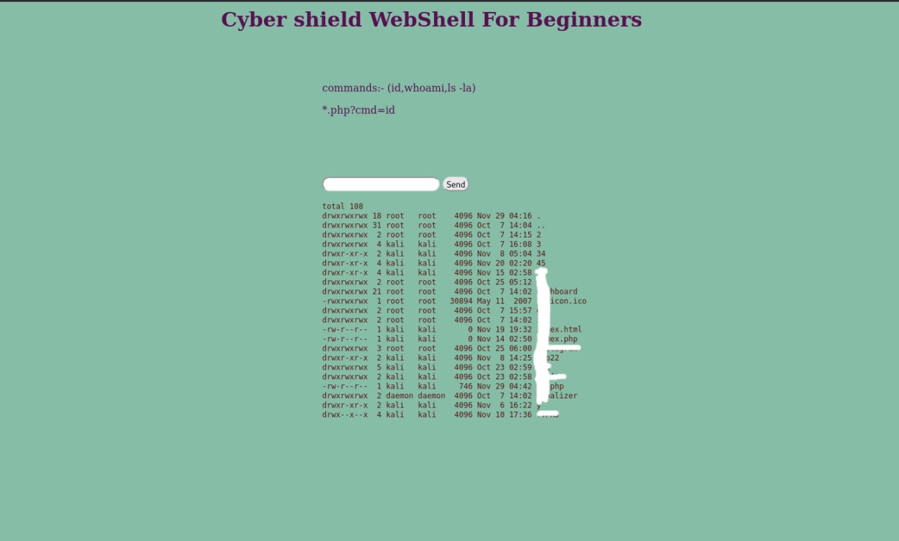 Cyber Security Shell Code GitHub - Lu3ky13/Web-shell-CMD-for-student-Cyber-Shield: Web shell (CMD ...