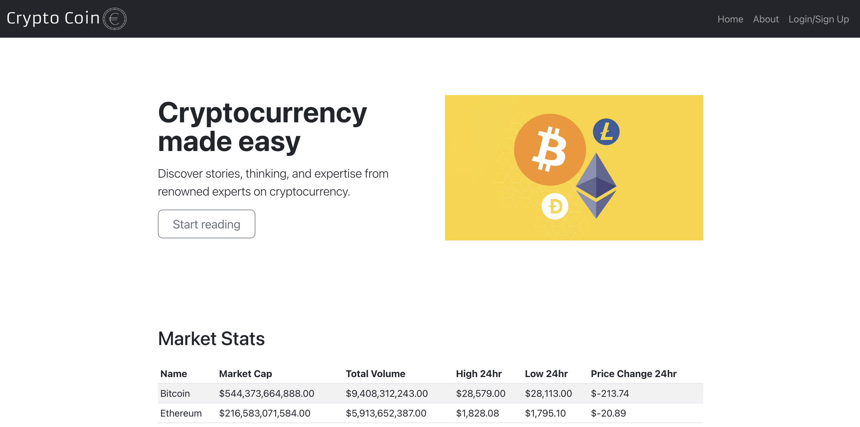 GitHub - vasilyl1/crypto-coin: App for the beginners thinking to join ...