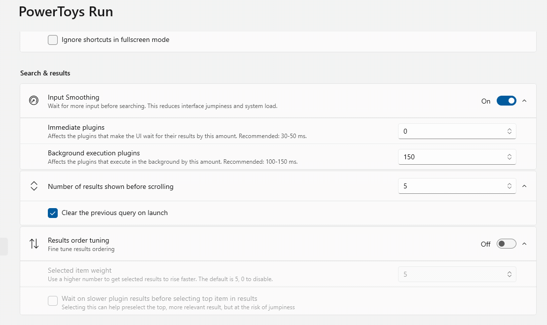 [Run] Clear Query is not working with hotkeys · Issue 22392