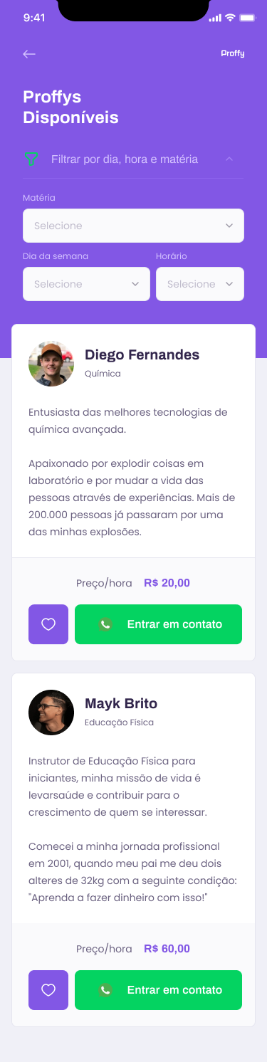 GitHub - HallanCosta/proffy: Projeto NLW #02 - Proffy