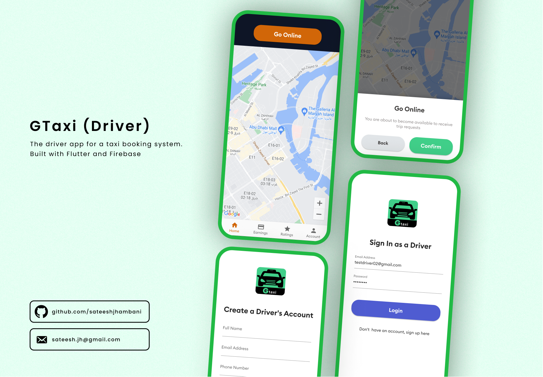 Uber Driver Module GitHub - sateeshjhambani/uber_lite_driver: The driver app for a taxi ...