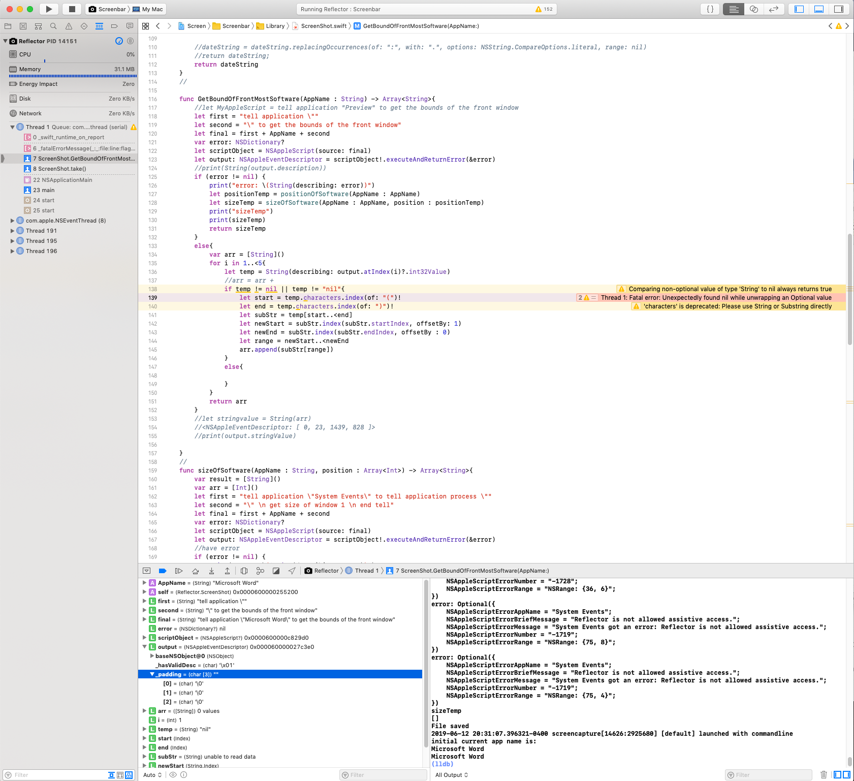 bound return nil error. · Issue #18 · echo-lab/screentrack · GitHub