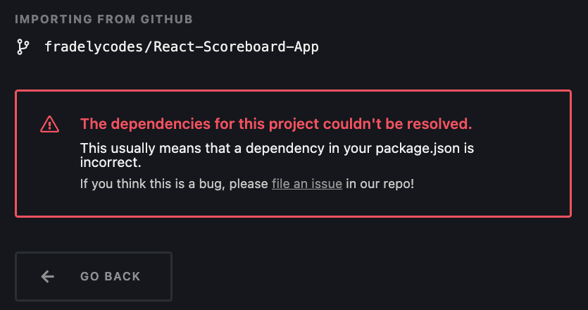 Unable To upload React-App to stactkbliz Preview · Issue #1668 ...