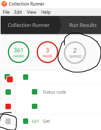 Runner to show number of skipped tests · Issue #8512 · postmanlabs ...