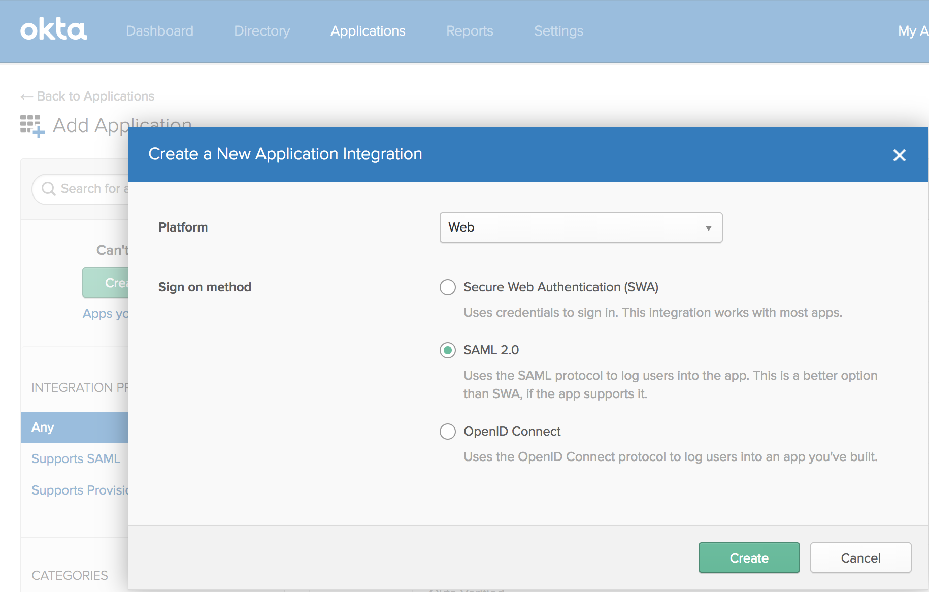 Support Okta as a SAML auth provider · Issue #15574 · rancher/rancher ...
