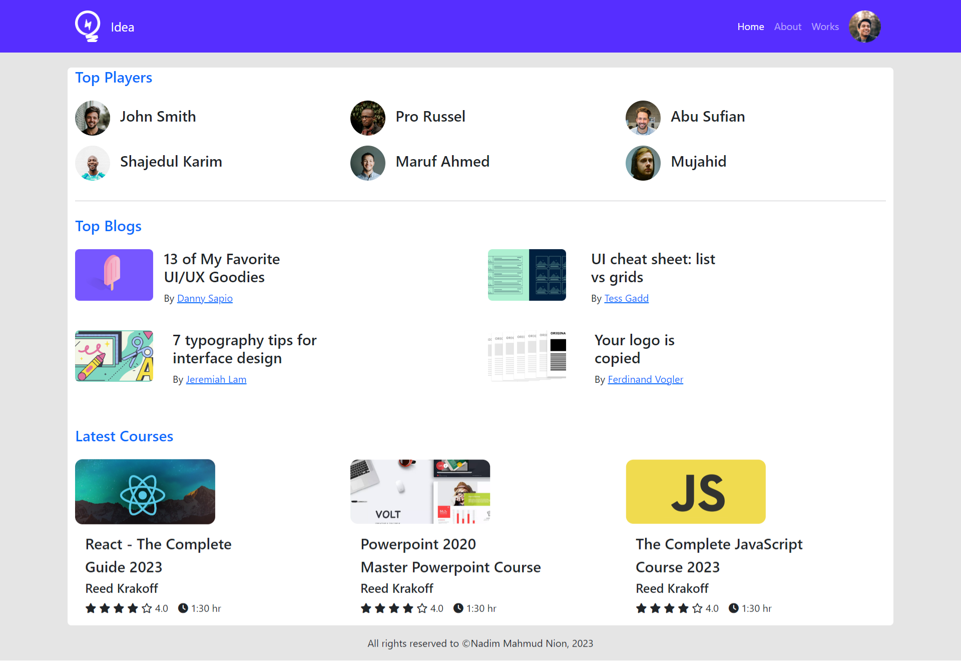 Leader-board-bootstrap