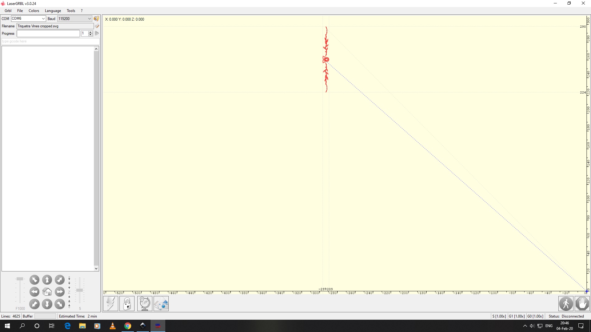 Positioning of imported SVG files · Issue 872 · arkypita/LaserGRBL