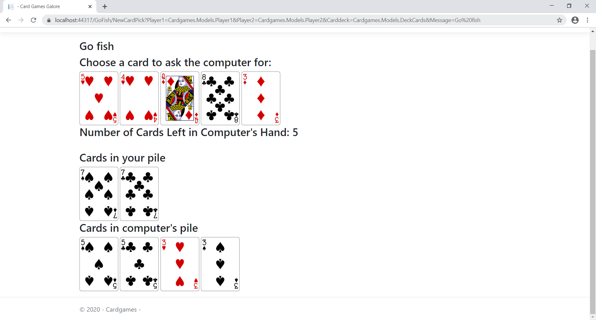 GitHub - clambert0615/MVC-Card-Games