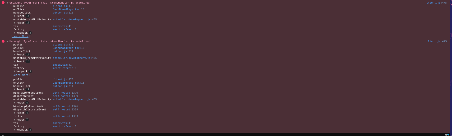Can't connect to ther server using the latest version in React · Issue ...