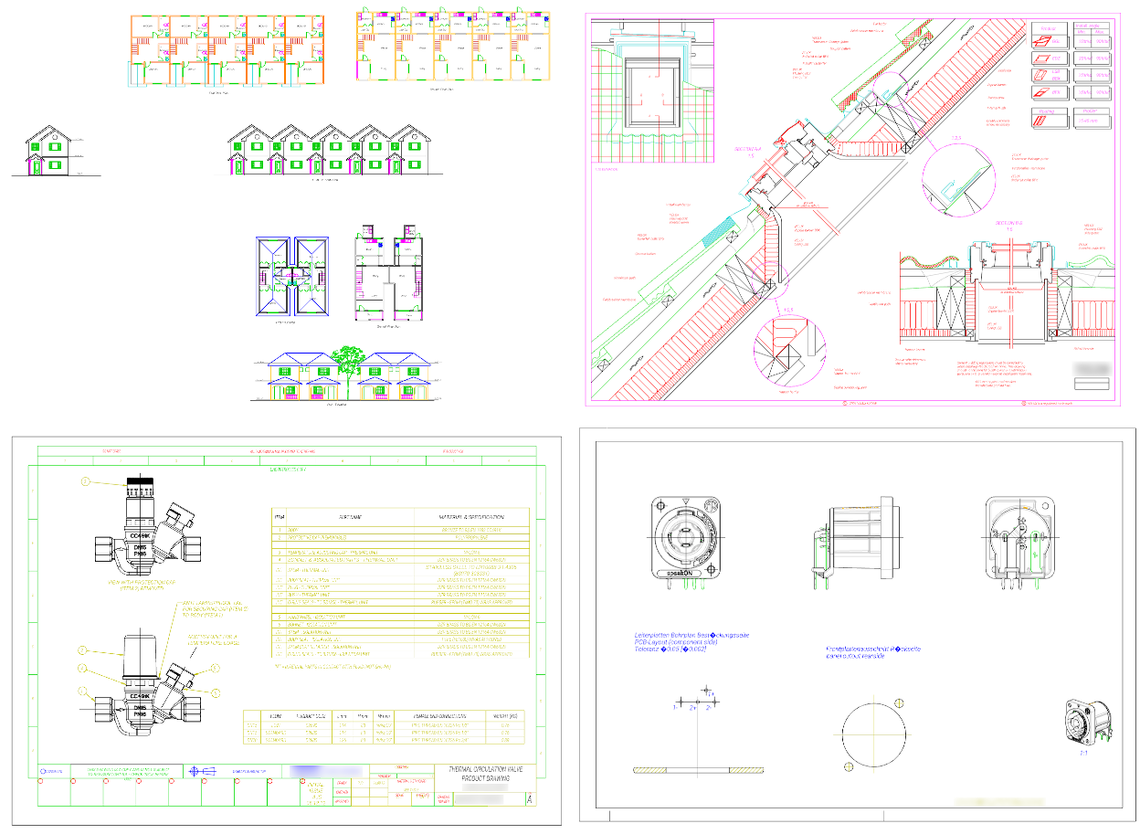 dxf file pre viewer