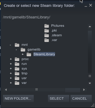 Cannot use game library from an NFS mounted share · Issue #856 ...