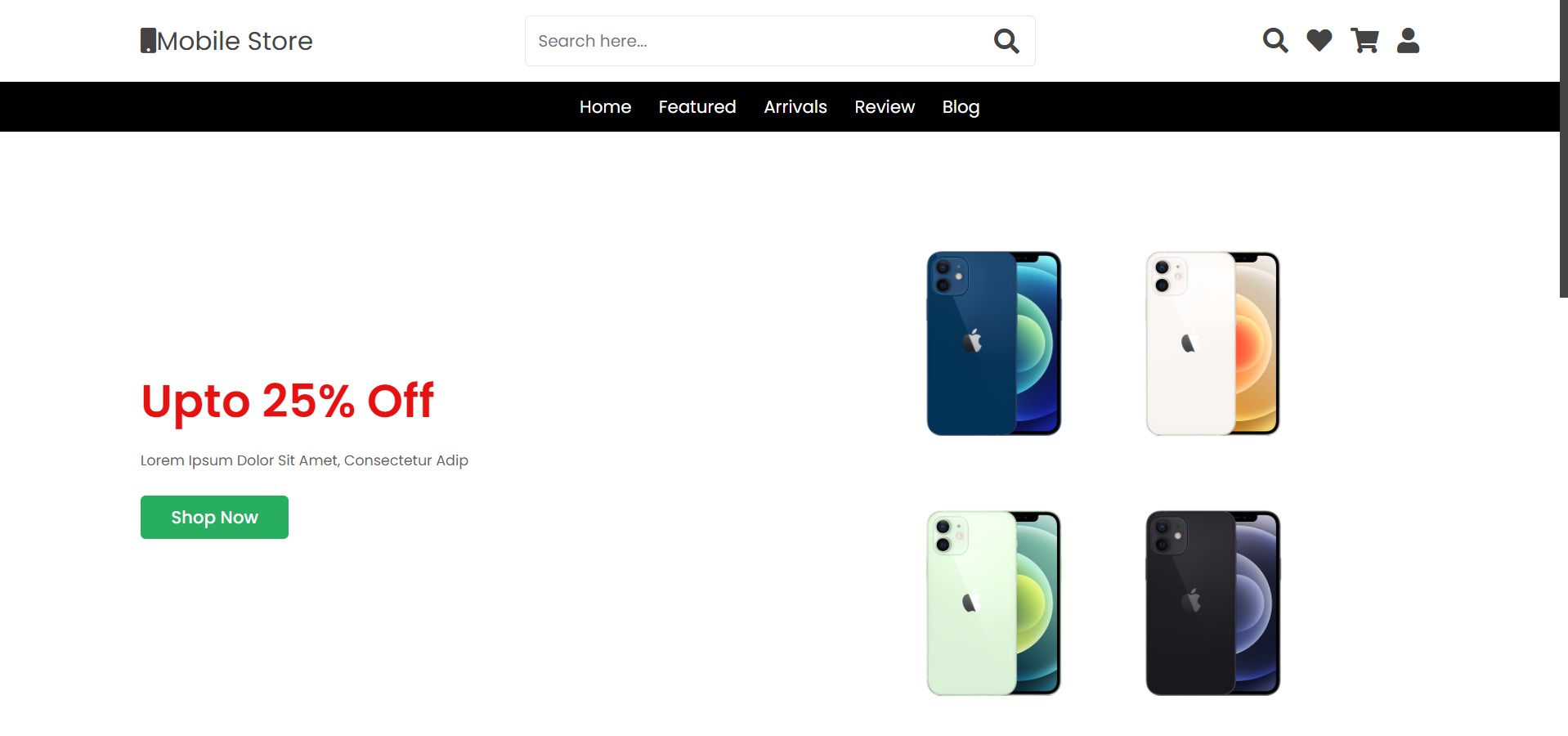 GitHub - Suwipathuesayom/MobileStore_web: Html-Css-Js