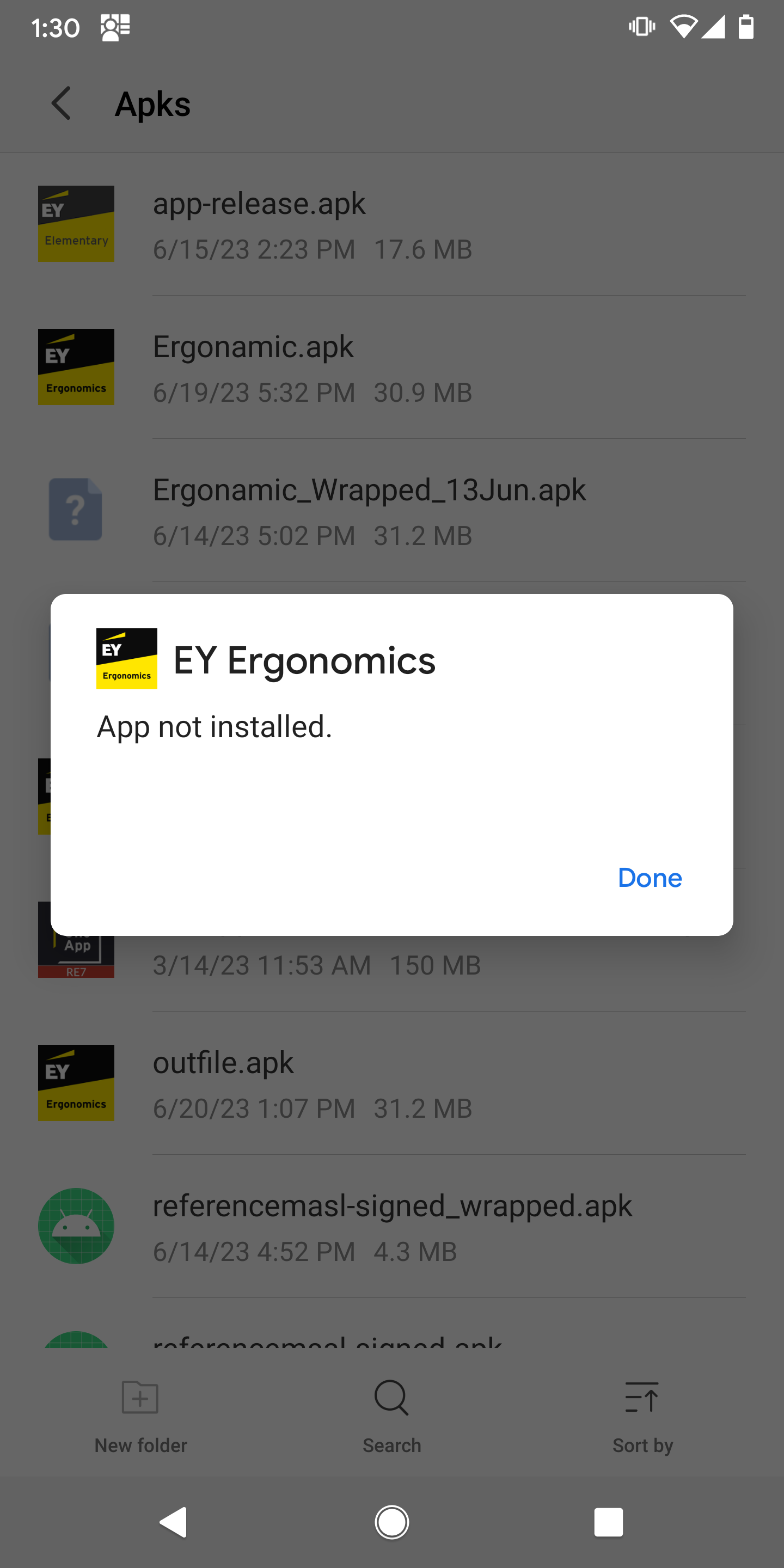 The wrapped build not working. · Issue 84 · msintuneappsdk/intuneapp