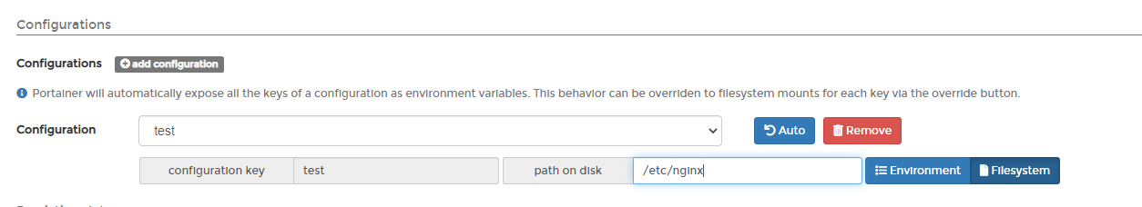 K8S. Add configuration to existing directory on application · Issue ...