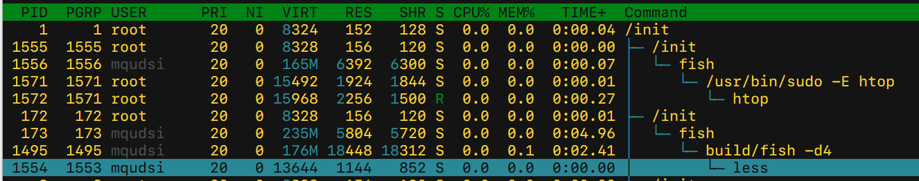 Fish goes 100% CPU when I go into "less" mode in `history` · Issue ...