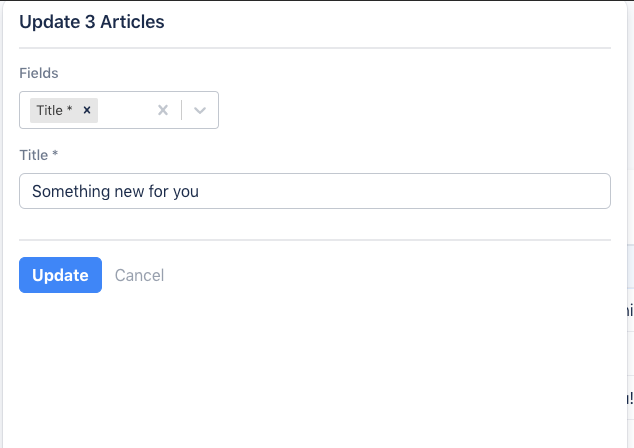 After upgrade to latest KeystoneJS versions 'multiple item updates' no ...