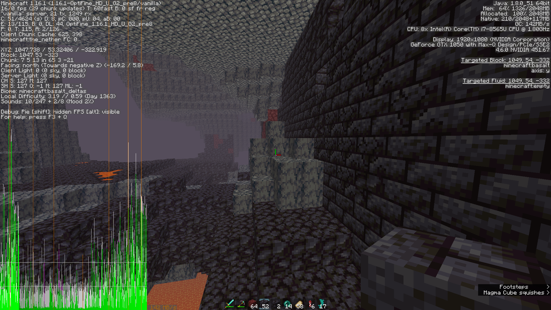 [1.16/1.16.1] OptiFine-Specific Magma Cube/Treasure Bastion Lag Spikes ...
