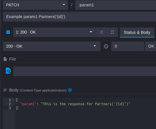 How to set path parameter · mockoon mockoon · Discussion #487 · GitHub