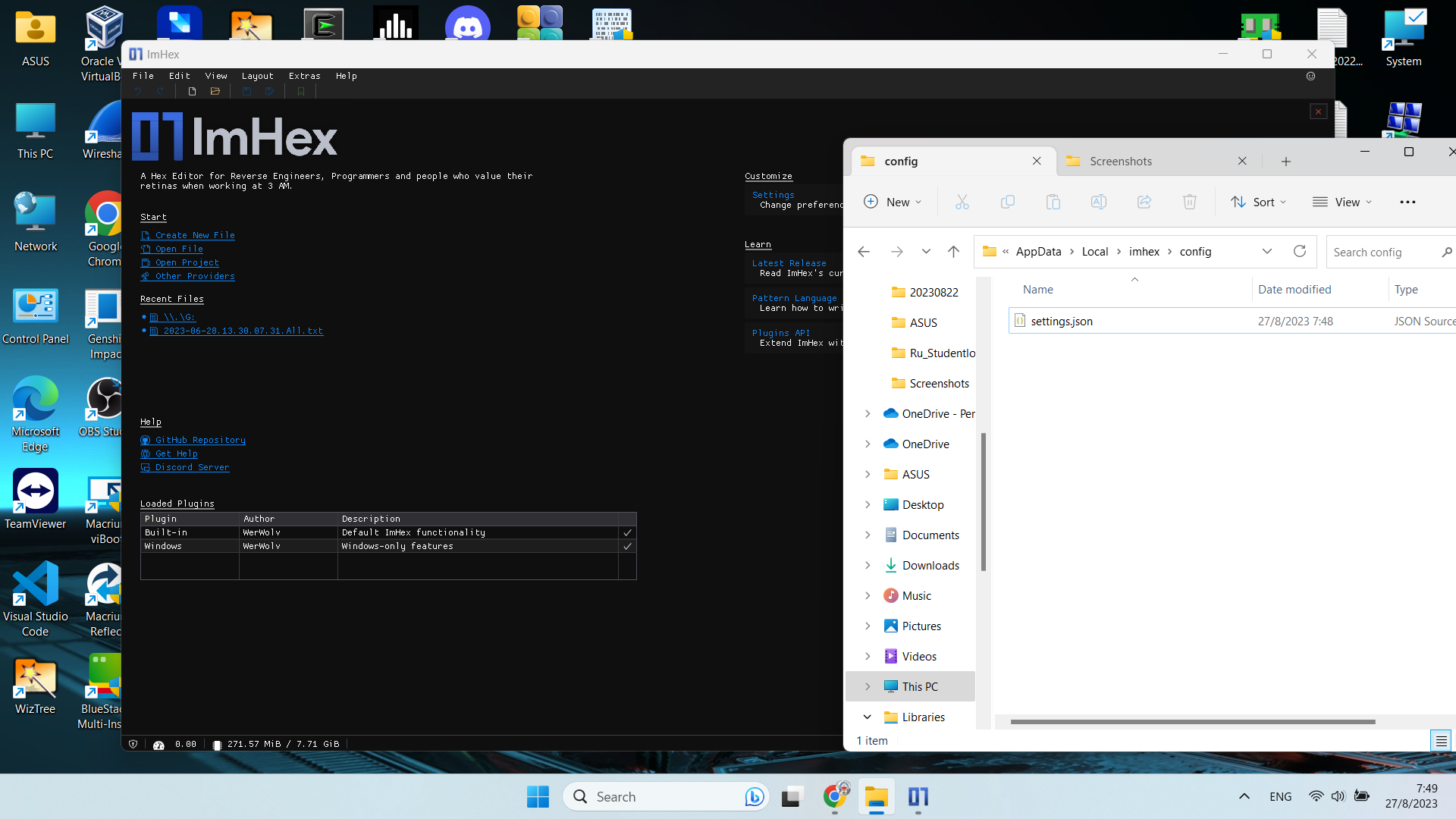 [Bug] Can't open any disk or partition · Issue #1265 · WerWolv/ImHex ...