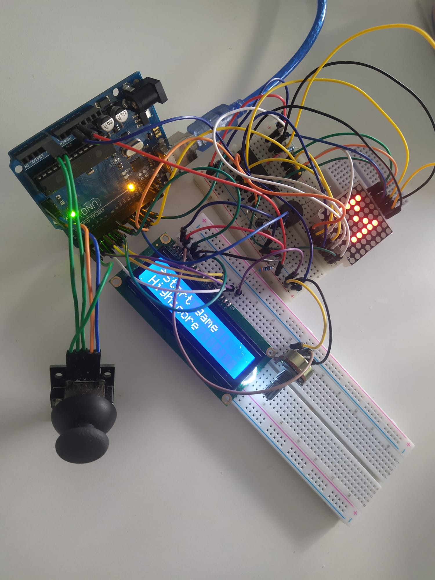 GitHub - ediberbe/arduino_snake: Snake game using an arduino and ...