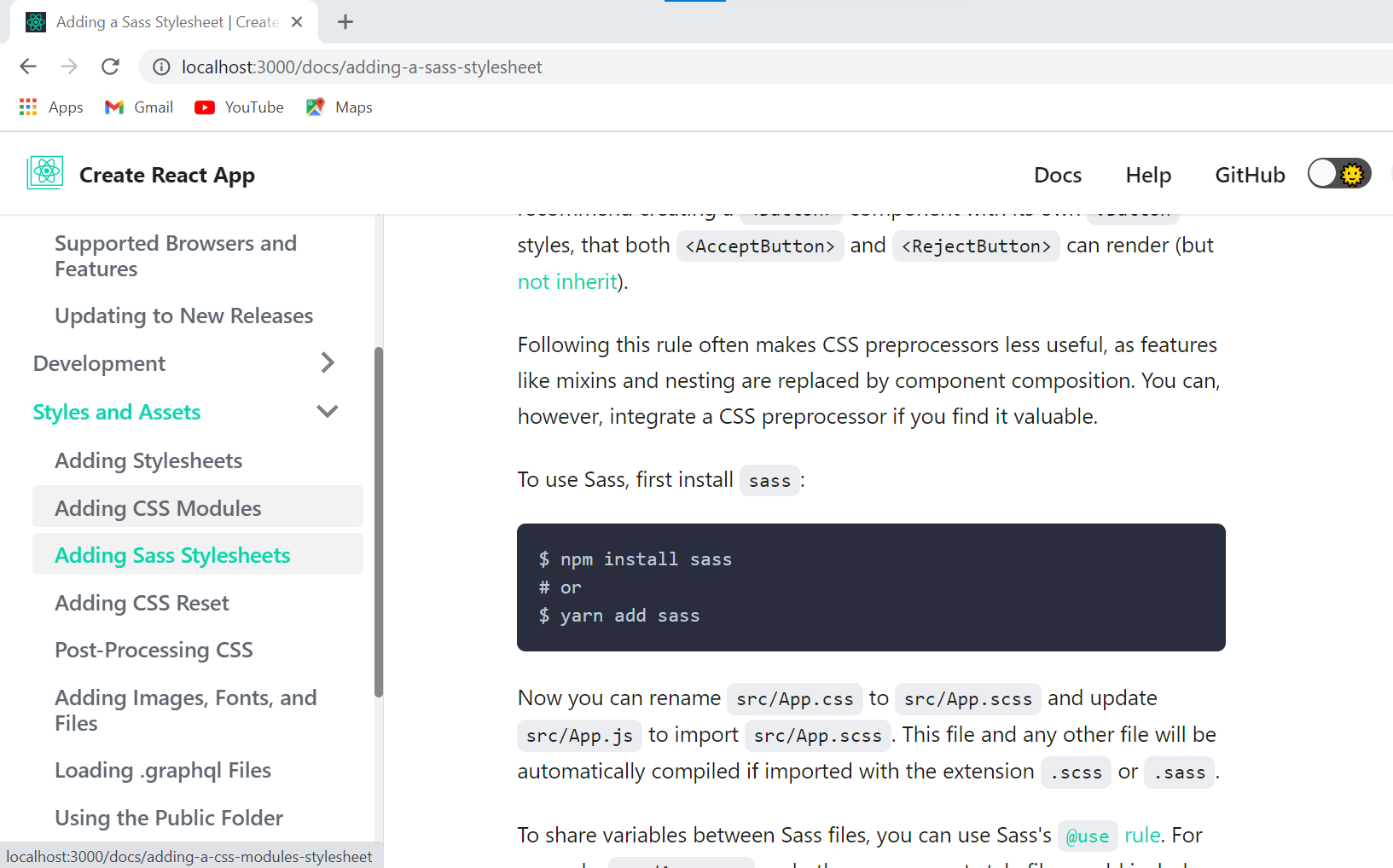 Docs website is not updated · Issue #11337 · facebook/create-react-app ... image.