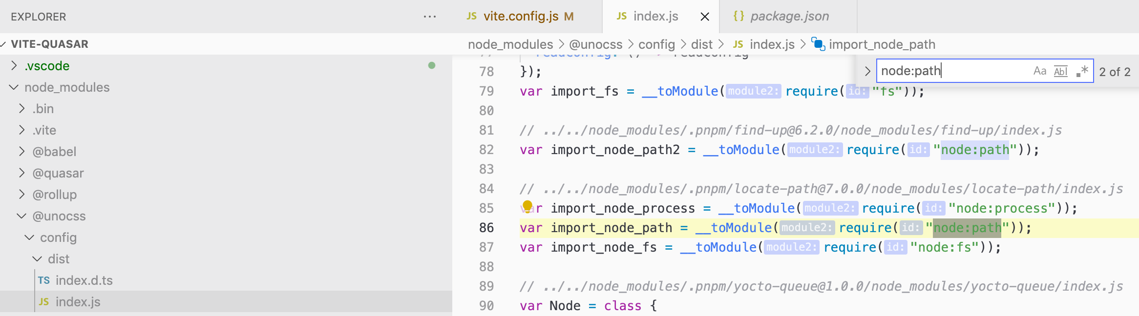 Cannot find module node path issue 4 unocss unocss github