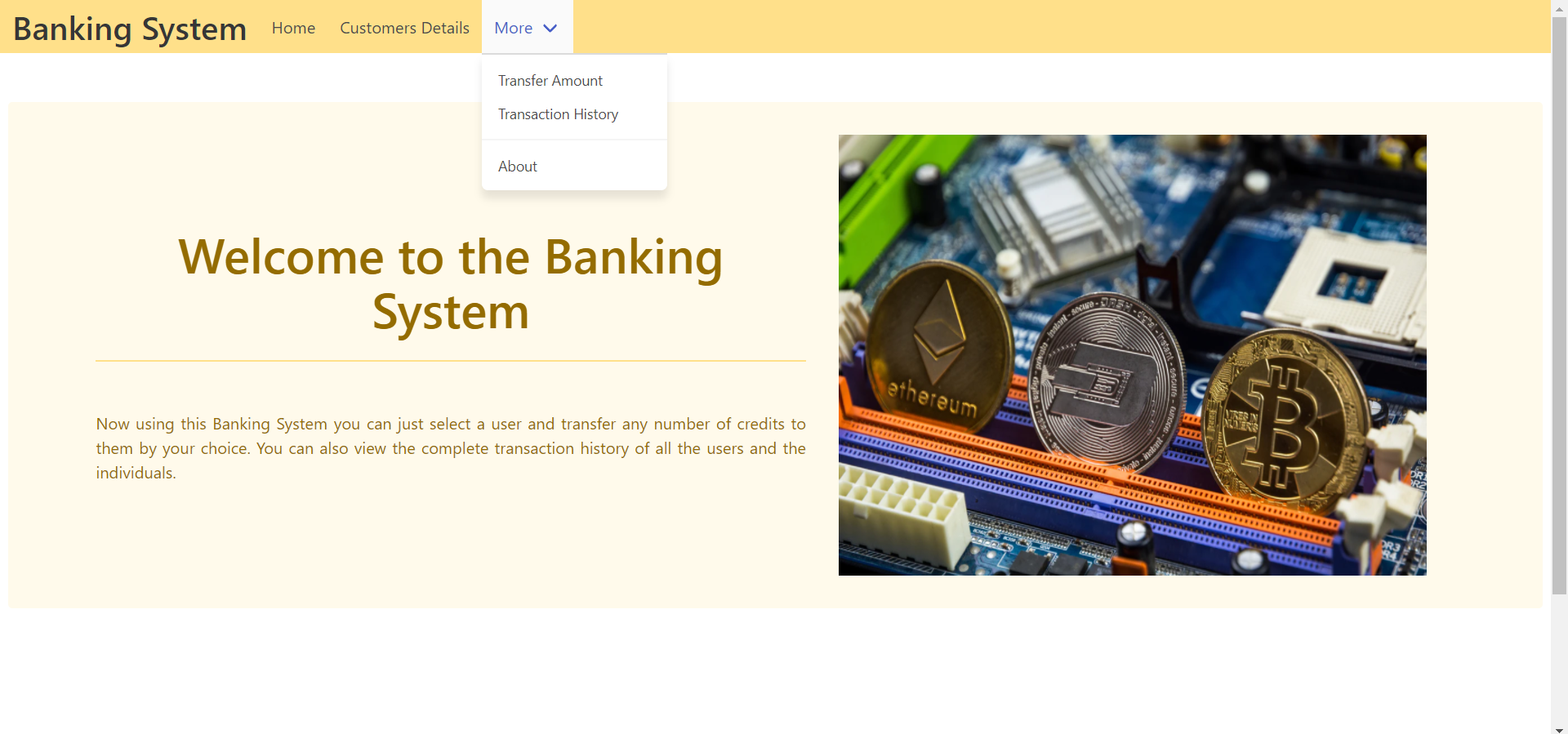 BAnking System