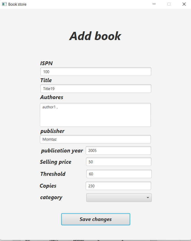 GitHub - AmrMomtaz/Book-Store: Database Final Project (MySQL)