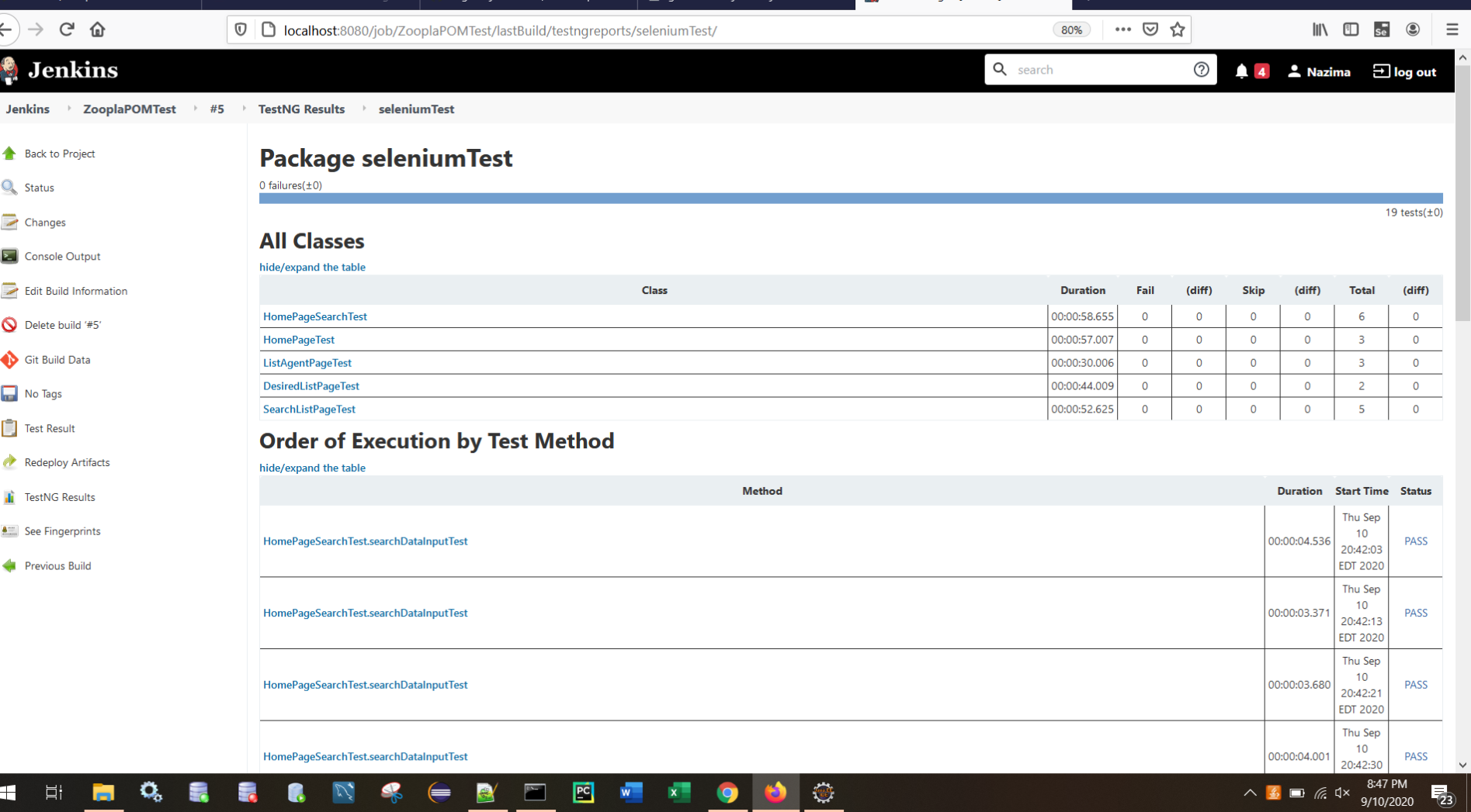 GitHub Nazzima/ZooplaPOMTest Test Automation of Zoopla website pages