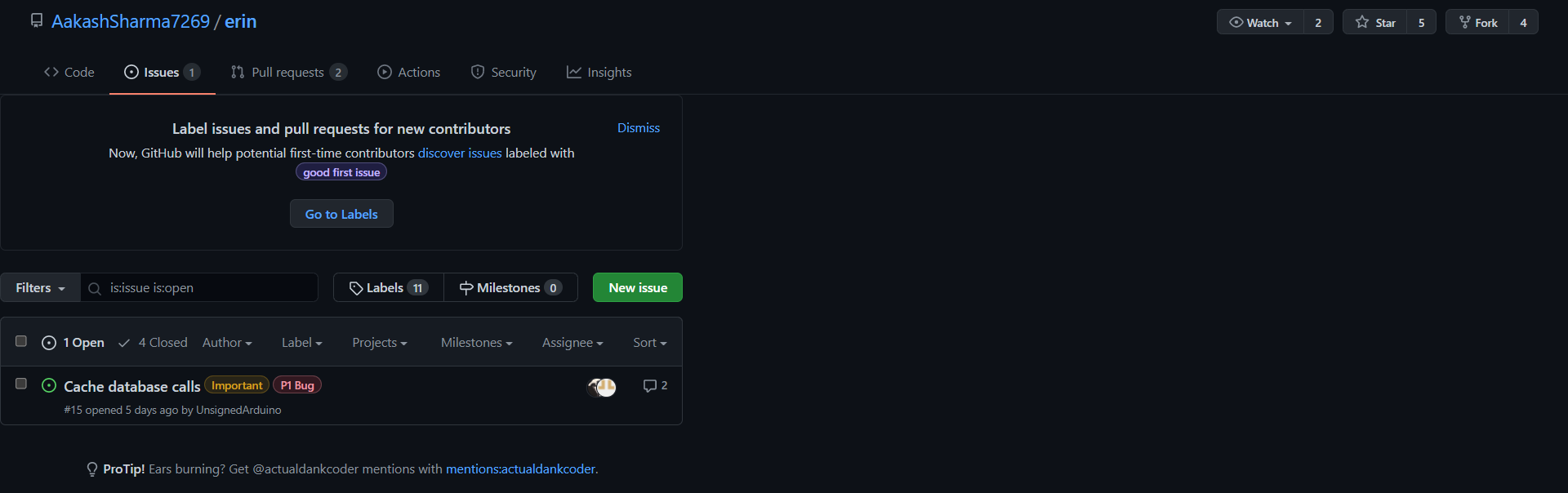 Visual bug switching between actions and issues · community ...