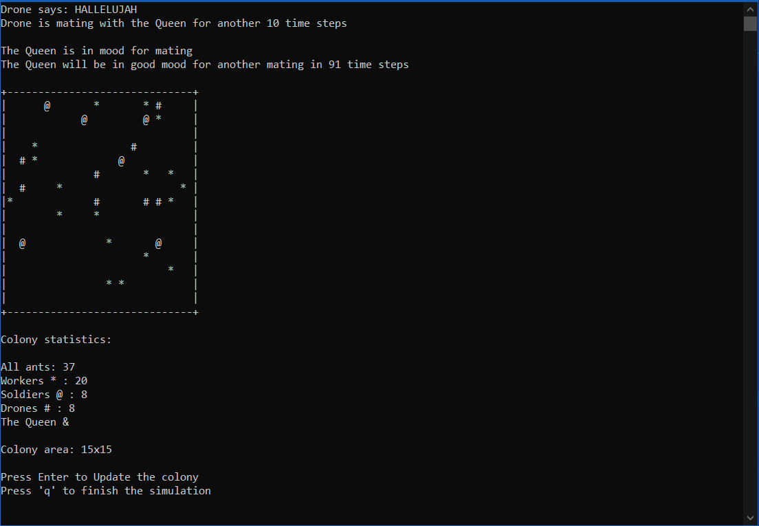 GitHub - kettu0/life-of-ants: Simulation of troublesome life in the ant ...