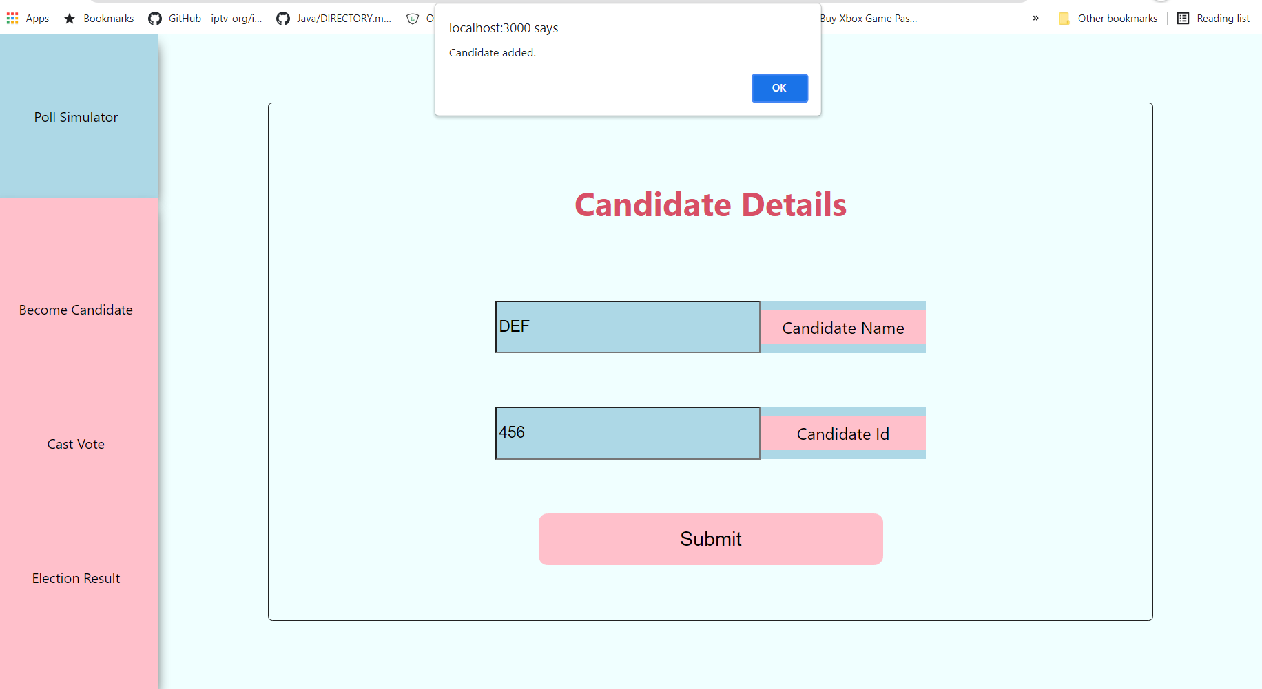 GitHub - neellm10/PollSimulator