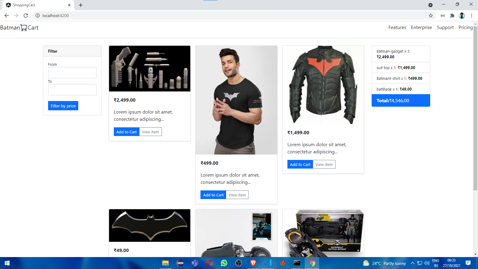 GitHub - prakash671/Shopping-cart: UI and Add to cart using Angular