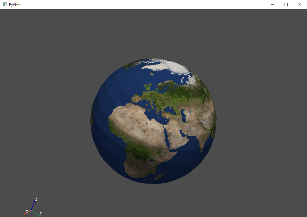 spherical map