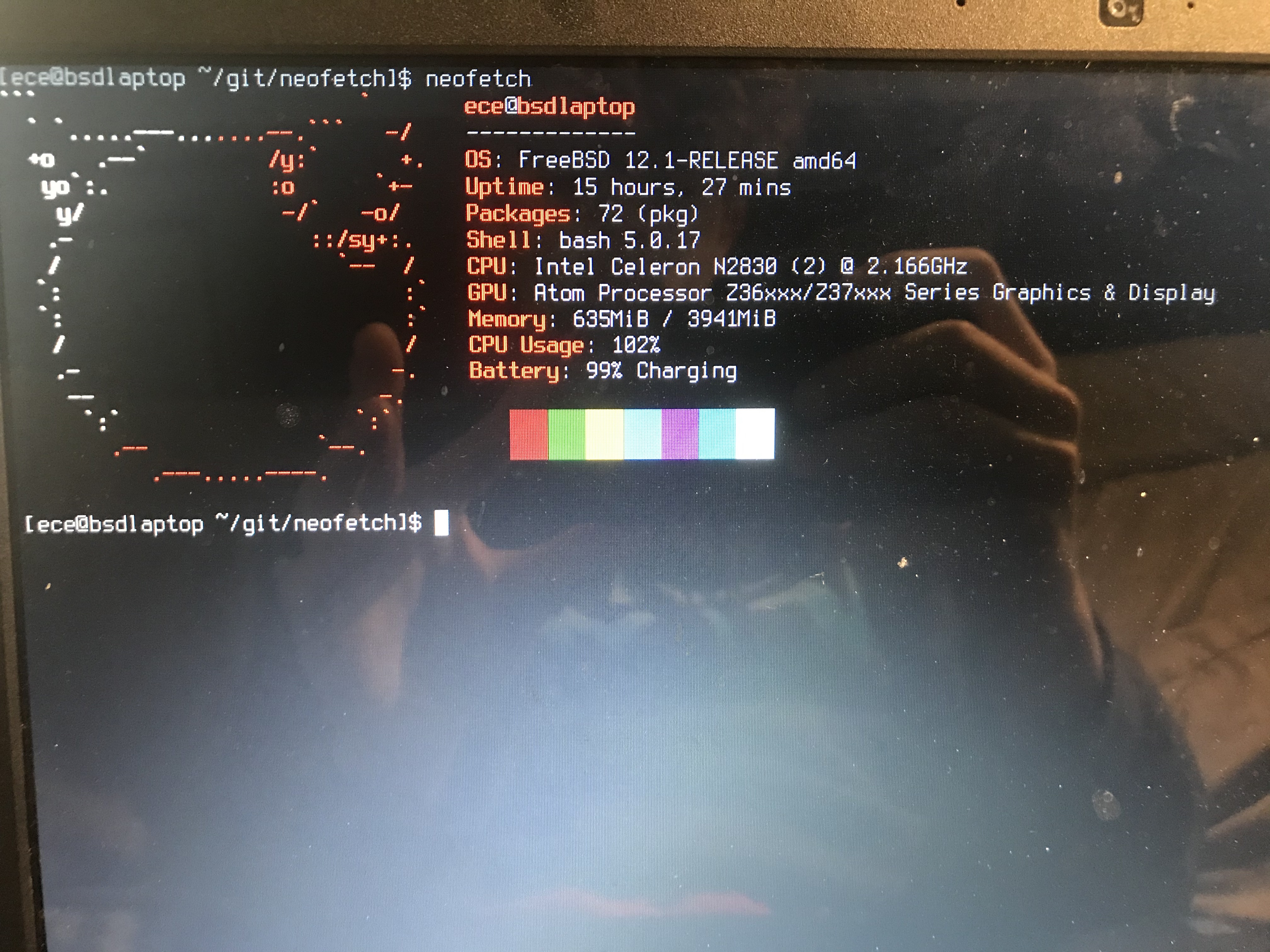 Neofetch displaying wrong CPU usage in FreeBSD 12.1 · Issue #1551 ...
