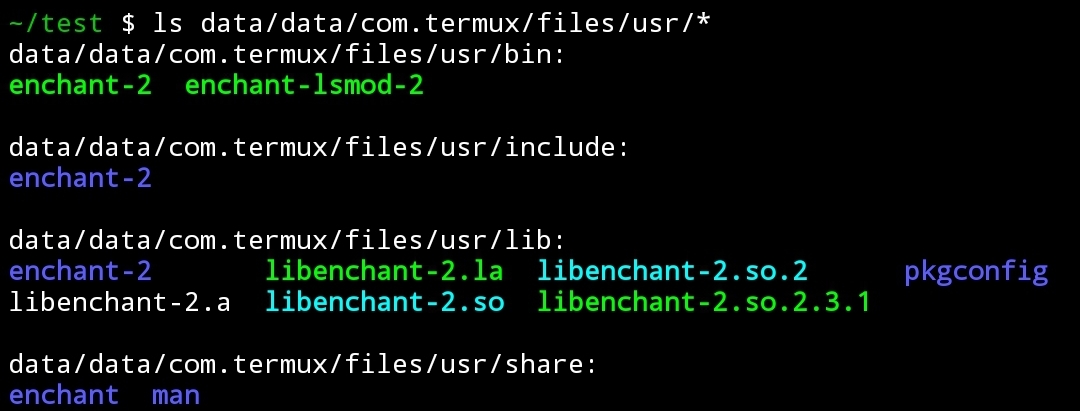 [Bug]: enchant package doesn't work · Issue #7908 · termux/termux ...
