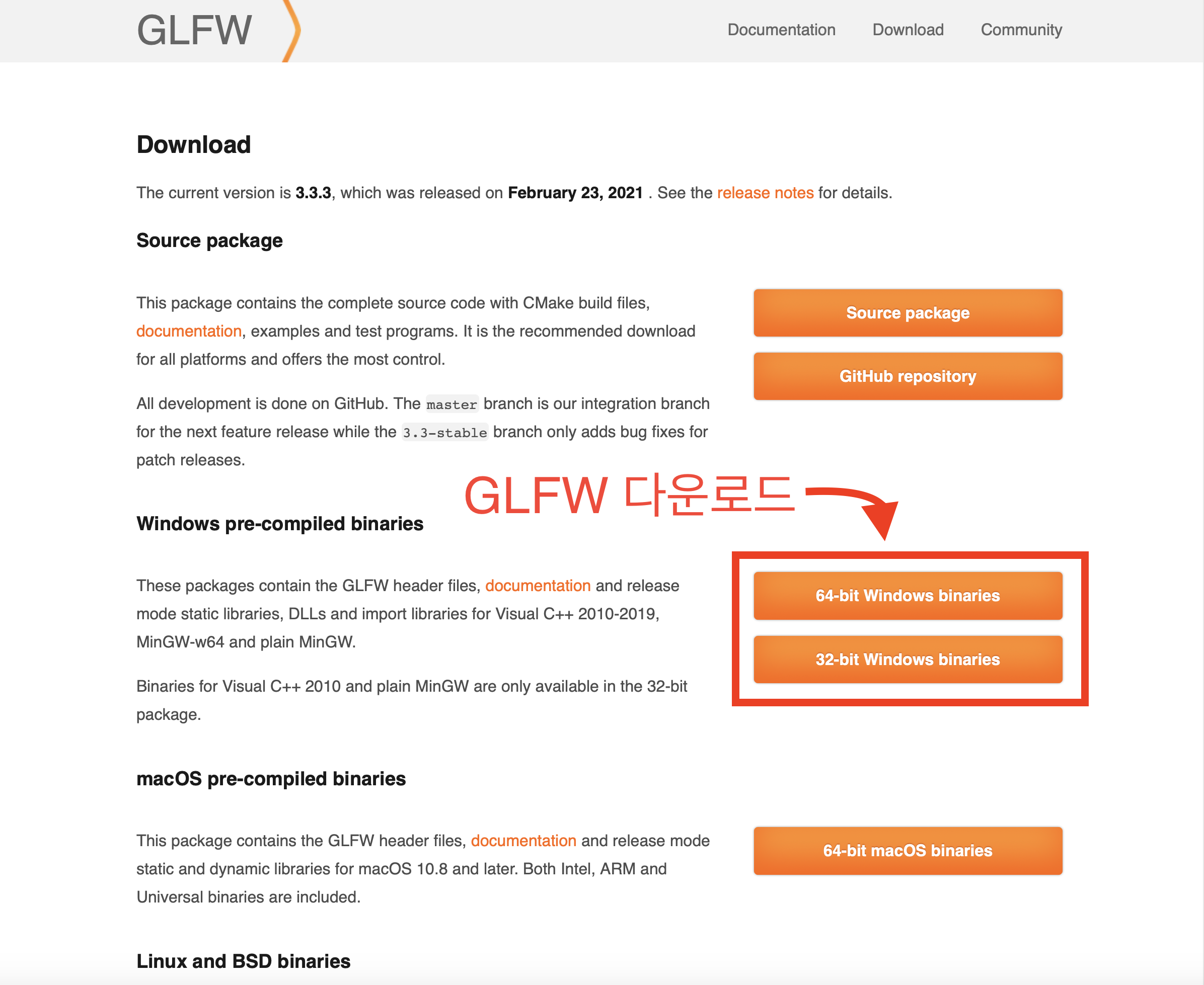 glfw_download