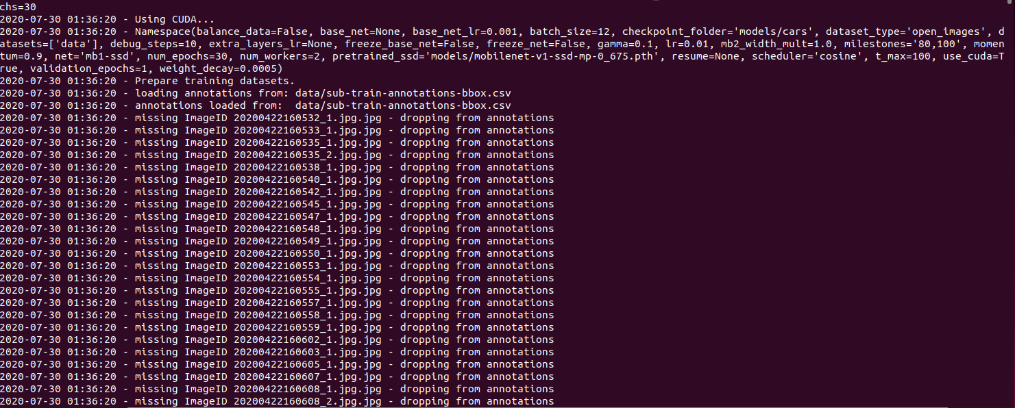 Error while trying to train!!! · Issue #1 · Philliec459/Pytorch-SSD-for ...