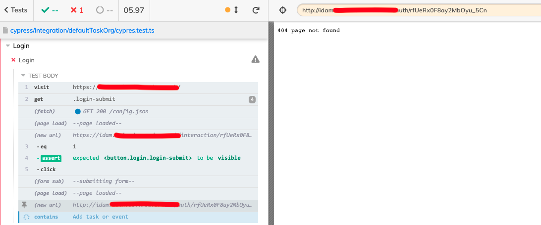 Getting 404 page when logging in to application · Issue #21202 ...