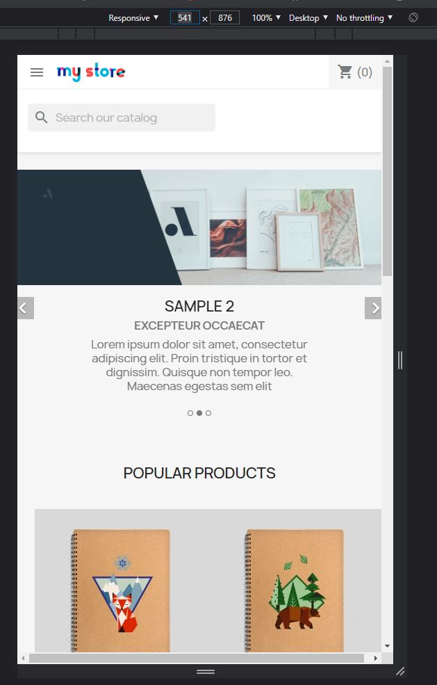 Firefox horizontal scrollbar on homepage under 991px · Issue 25459