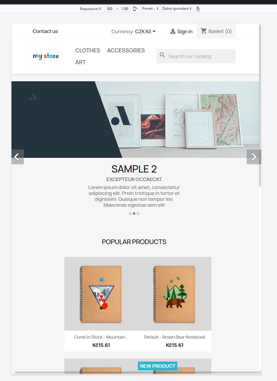 Firefox horizontal scrollbar on homepage under 991px · Issue 25459