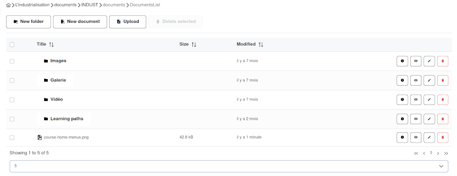 [C2] Document tool: Align documents with folders · Issue #4682 ...