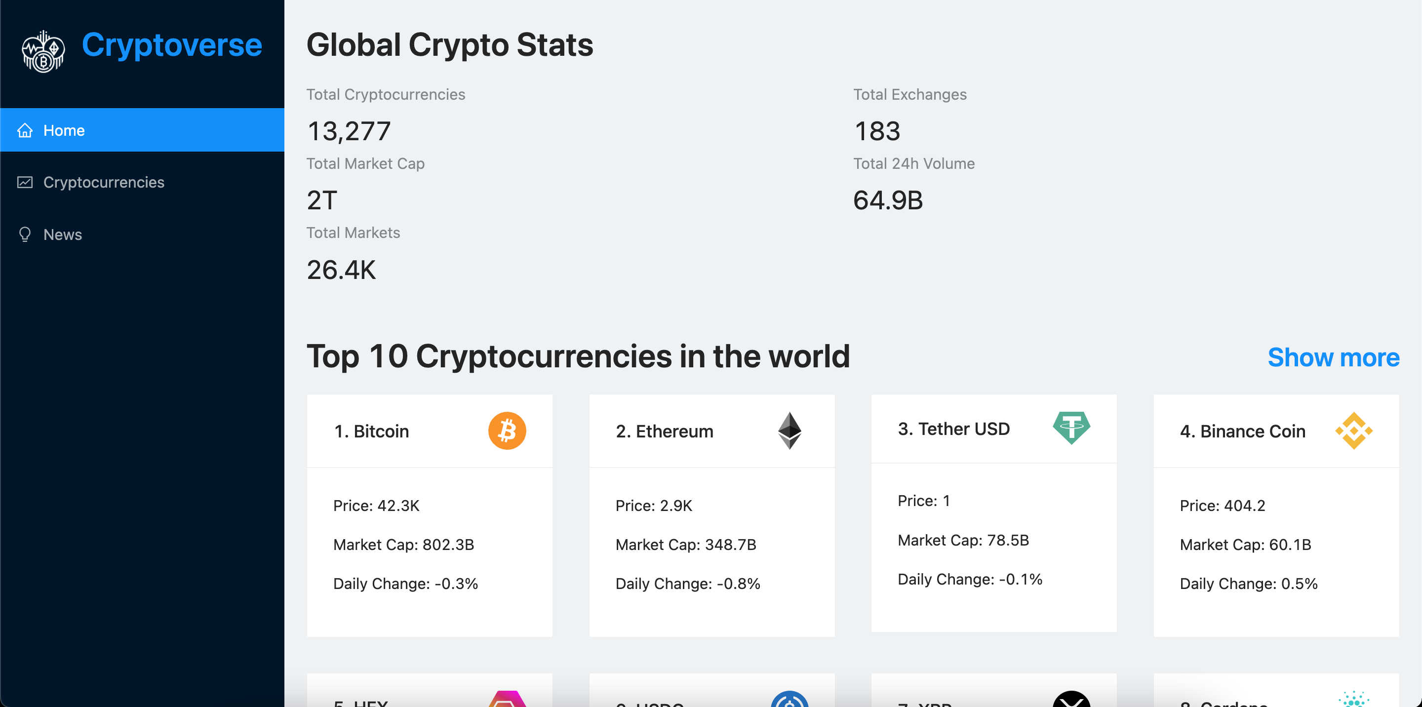 GitHub - jerryliangxia/cryptocurrency-viewer